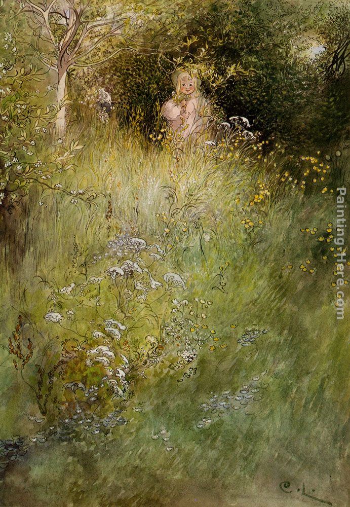Carl Larsson Canvas Paintings
